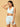 Combo of Sky Blue Maternity Boyshort and Maternity Nursing Sleep Bra - LNGR2-BLU-BYSB-S
