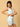 Combo of Sky Blue Maternity Boyshort and Maternity Nursing Sleep Bra - LNGR2-BLU-BYSB-S