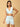 Combo of Sky Blue Maternity Boyshort and Maternity Nursing Sleep Bra - LNGR2-BLU-BYSB-S