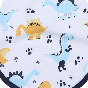 Combo of Tall As A Giraffe And Dino Trip Feeding Bibs- (Pack of 2) - FEDB2-MP-TGTRP