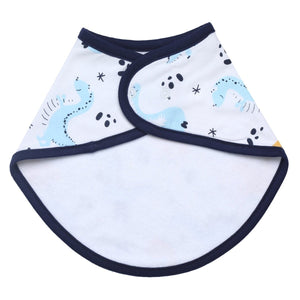 Combo of Tall As A Giraffe And Dino Trip Feeding Bibs- (Pack of 2) - FEDB2-MP-TGTRP