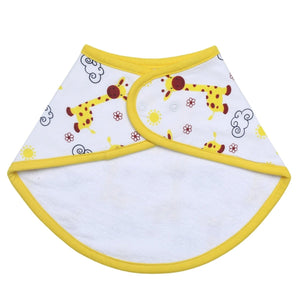 Combo of Tall As A Giraffe And Dino Trip Feeding Bibs- (Pack of 2) - FEDB2-MP-TGTRP
