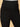 A pregnant woman wearing black maternity leggings with a wide, belly support waistband, paired with a short grey top