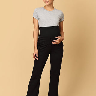 Comfy Maternity Regular Pants - Black - PYJ - PN - BLK - S