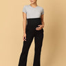 Comfy Maternity Regular Pants - Black - PYJ - PN - BLK - S