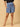 COMFY MATERNITY SHORTS- Blue Melange
