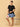 COMFY MATERNITY SHORTS- Blue Melange