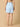 Comfy Maternity Shorts - Light Blue Melange - MBS - NIA - BLSM - S