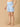 Comfy Maternity Shorts - Light Blue Melange - MBS - NIA - BLSM - S