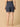 Comfy Maternity Shorts - Navy Melange - MBS - KS - NVYM - S