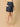 Comfy Maternity Shorts - Navy Melange - MBS - KS - NVYM - S