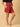 COMFY MATERNITY SHORTS- Red Melange