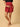 COMFY MATERNITY SHORTS- Red Melange