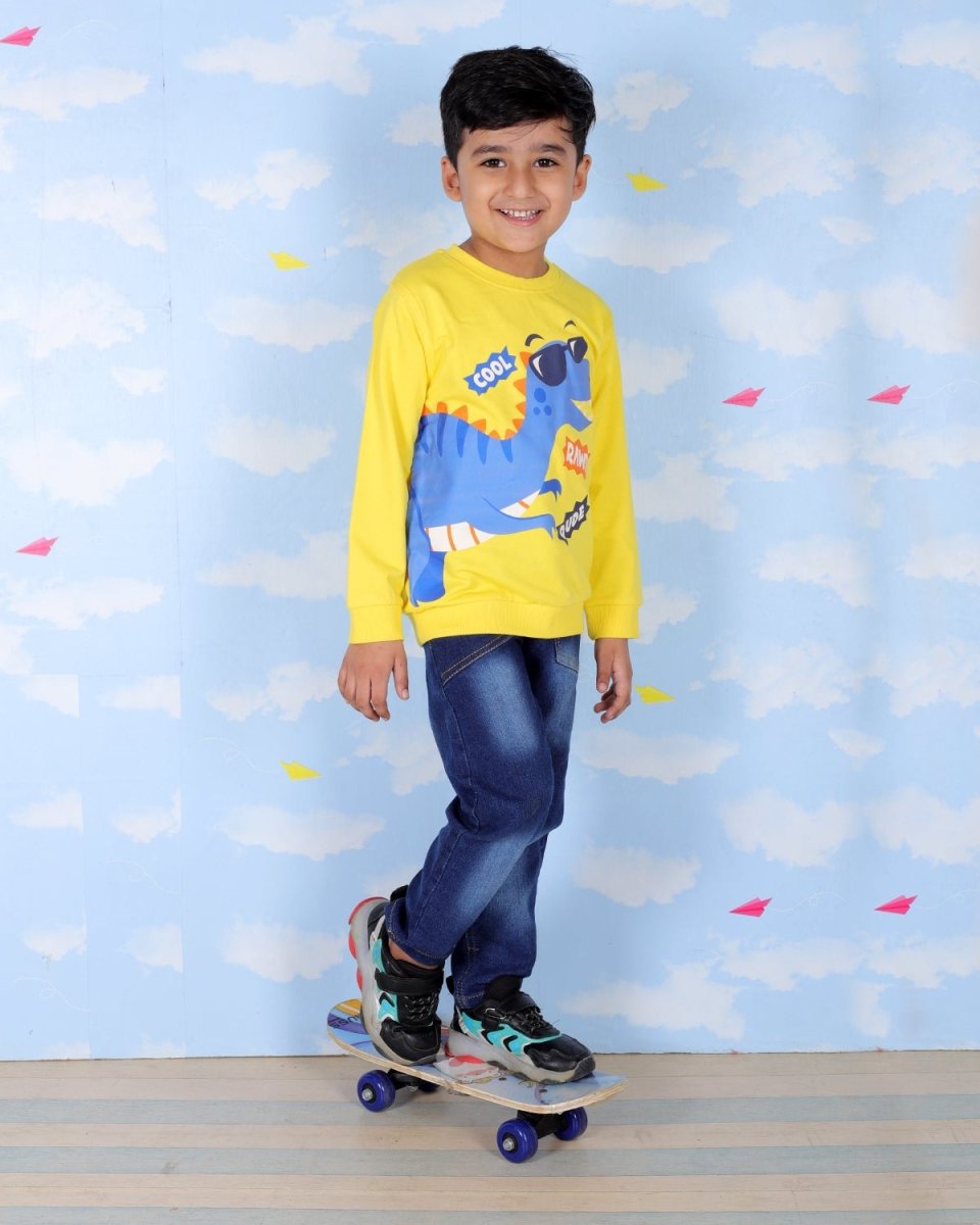 Cool Dino Rawr Sweatshirt - KWW-AN-CRSW-0-6