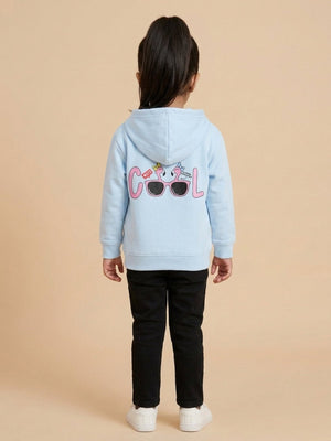 Cool Unicorn Zipper Hoodie - 0-6 Months Kids Winter Hoodies