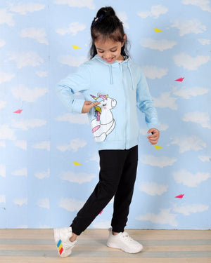 Cool Unicorn Zipper Hoodie - KWW-AN-CUZP-0-6