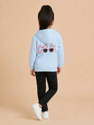 Cool Unicorn Zipper Hoodie - 0-6 Months Kids Winter Hoodies