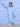 Cool Unicorn Zipper Hoodie & Light Blue Sweatpants Combo