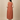 Back view of Copper Daybreak Maternity and Nursing Shacket Dress featuring rust check maternity dress