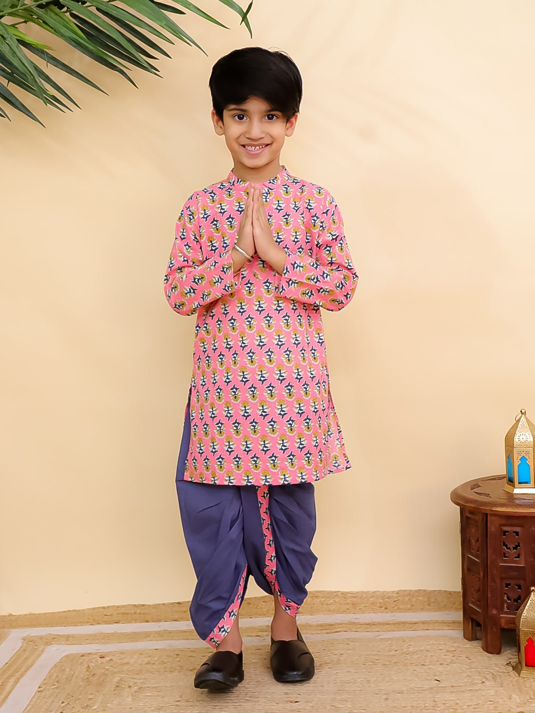 Coral Bay Boys Dhoti Kurta Set - KES - SC - CRLBY - 0 - 6