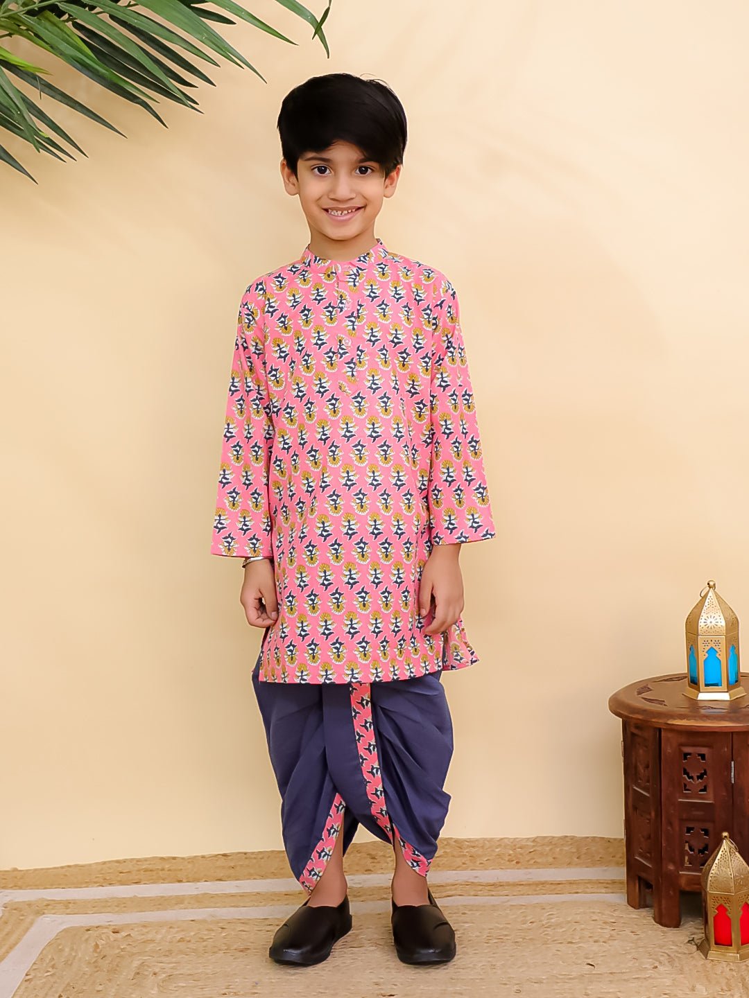 Coral Bay Boys Dhoti Kurta Set - KES - SC - CRLBY - 0 - 6
