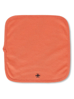 Coral Blossom - Napkin - Coral Burp Cloth