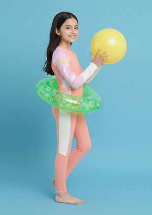 Coral Coast Girls Swimsuit - 4 - 5 Years Kids Swimwear