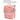 Coral Peach Rectangle style Backpack for Kids, Medium - Little Surprise BoxCoral Peach Rectangle style Backpack for Kids, Medium