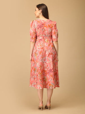 Coral√© Maternity and Nursing Wrap Dress - DRS - SK - CORLE - S
