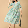 Cornflower Charm Maternity and Nursing Casual Dress - DRS - SK - CRNF - S