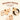 Cots and Cuddles 1pc Wooden Animal Shape Rattles for Kids Age 1+ - CNC Wooden Animal Rattle - Elephant