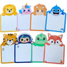Cots and Cuddles Animal Design Write and Wipe Board for Kids (8pc) - CNCWrite&Wipe8pc
