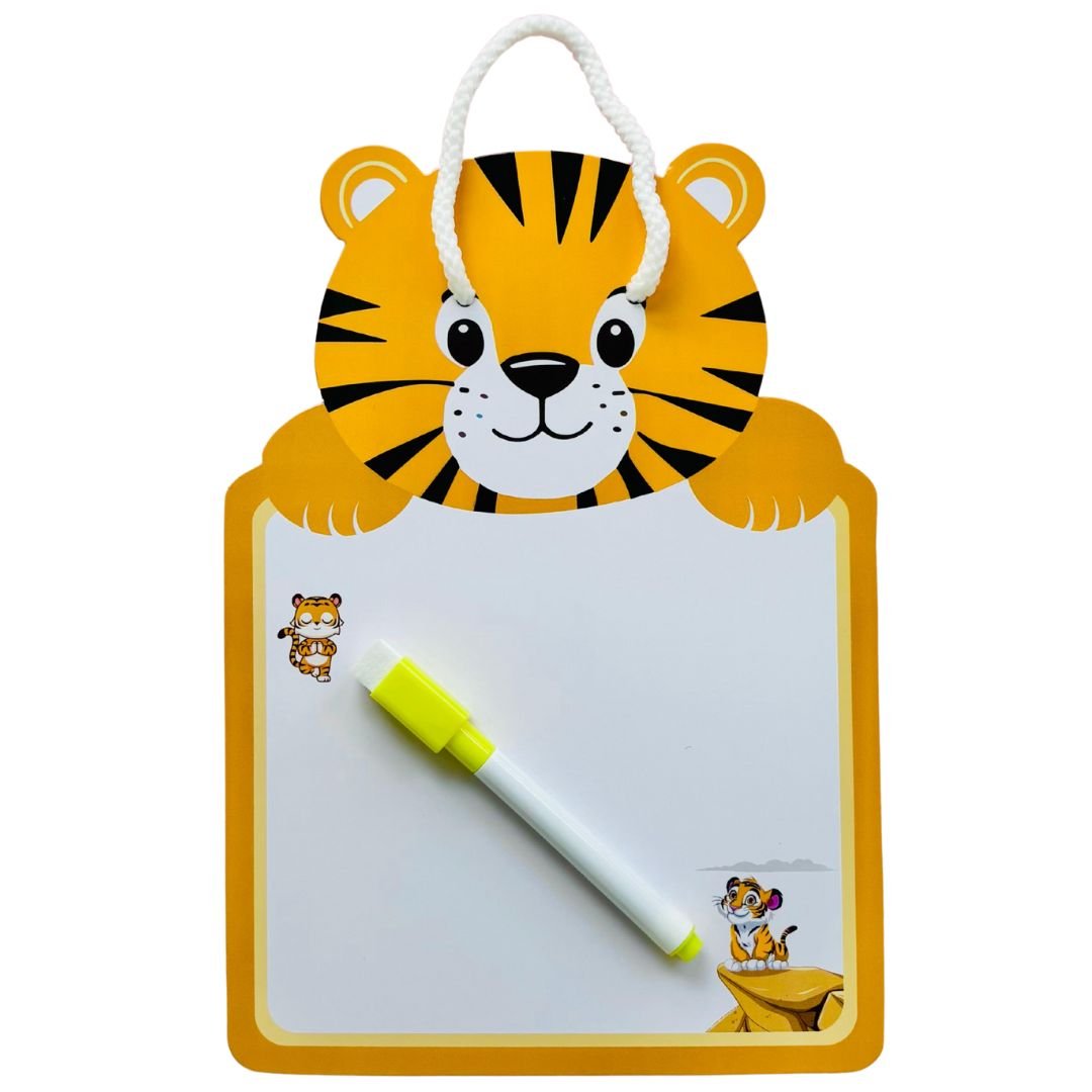 Cots and Cuddles Animal Design Write and Wipe Board for Kids (8pc) - CNCWrite&Wipe8pc