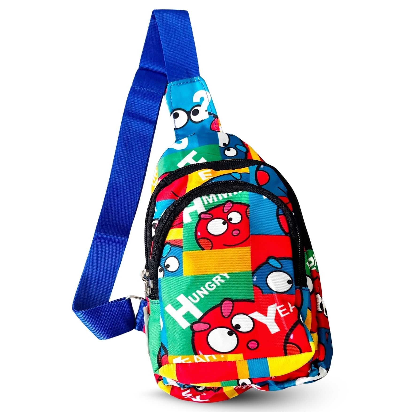 Cots and Cuddles Cartoon Print Crossbody Bag - 1pcCartoonCrossbodyBag