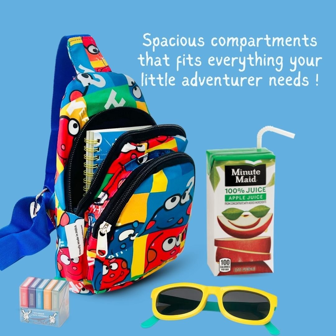Cots and Cuddles Cartoon Print Crossbody Bag - 1pcCartoonCrossbodyBag