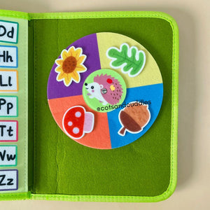 Cots and Cuddles Felt Activity Book Jungle - CNCFeltActivityBookJungle