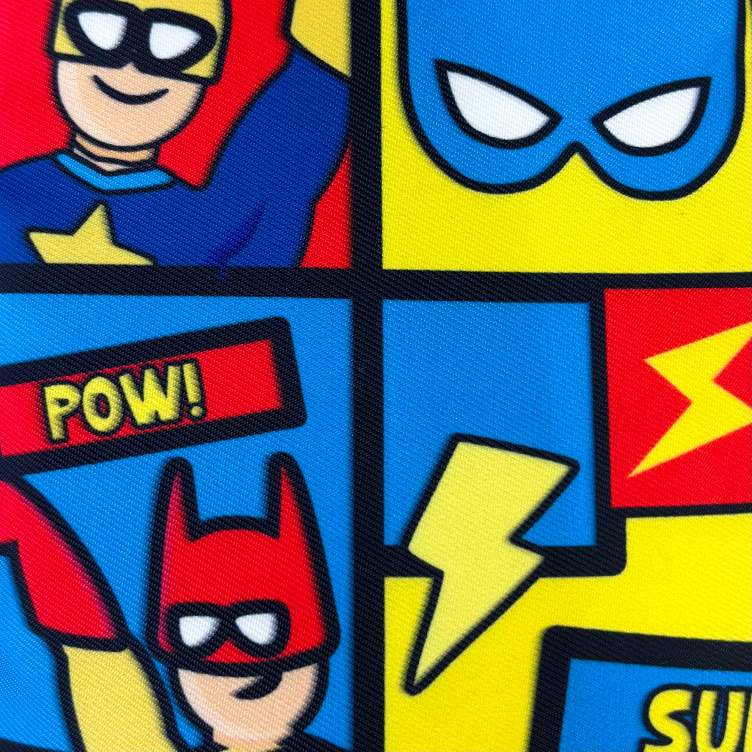 Cots and Cuddles Superhero Print Crossbody Bag for Kids - 1pcSuperheroCrossbodyBag