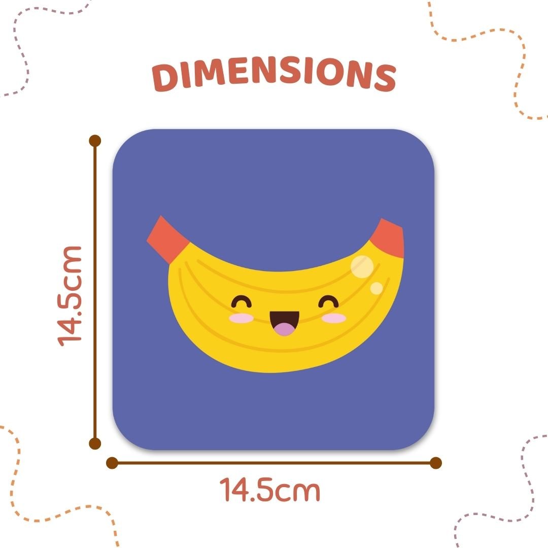 Cots and Cuddles Tiny Vision Flashcards for Kids Age 0 - 9 months Set of 3 - CNC Tiny Vision Flashcards Set of 3