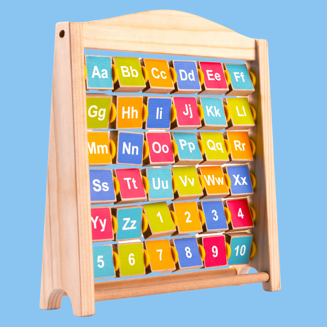 Cots and Cuddles Wooden Abacus Board for Kids - CNC Wooden Abacus