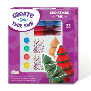 Cots and Cuddles Wooden Diy Christmas Tree for Kids Age 3+ - CNCWoodenDiyChristmasTree
