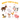 Cots and Cuddles Wooden Farm Animals Shapes Chunky Match Puzzle - CNC Wooden Chunky Puzzle Farm