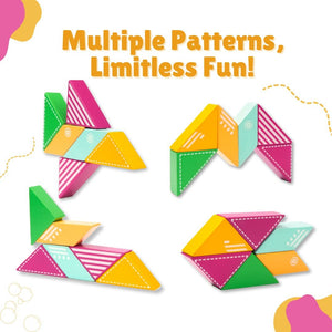 Cots & Cuddles 6pc Plane Magnetic Blocks Toy for Kids - CNC6pcMagnetBlocksPlane