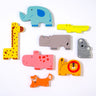 Cots & Cuddles 8pc Wooden Animals Stacking Toy for Toddlers 6 months+ - CNC8pcWoodenAnimals