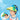 Cotton Blue Dino theme Visor Hat for Kids& Toddlers - 3 - 6 years Swim