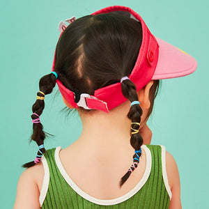 Cotton Pink Rabbit theme Visor Hat for Kids& Toddlers - 3 - 6 years Swim