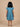 Cotton Sky Embroidered Dress - Blue Kids Casual Wear