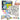 Craftopedia 4 In 1 Canvas Set - Robot | DIY Art and Craft Kit - CAN01T
