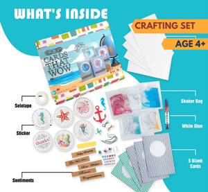 Craftopedia DIY Monster Shaker Greeting Cards | DIY Art and Craft Kit - SH02