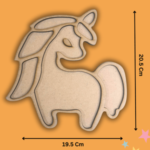 Craftopedia DIY Mosaic Art Kit - Unicorn - MOS5P