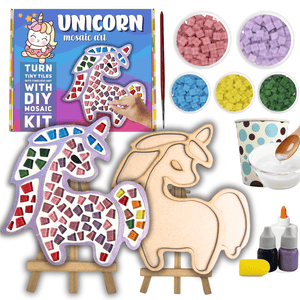 Craftopedia DIY Mosaic Art Kit - Unicorn - MOS5P